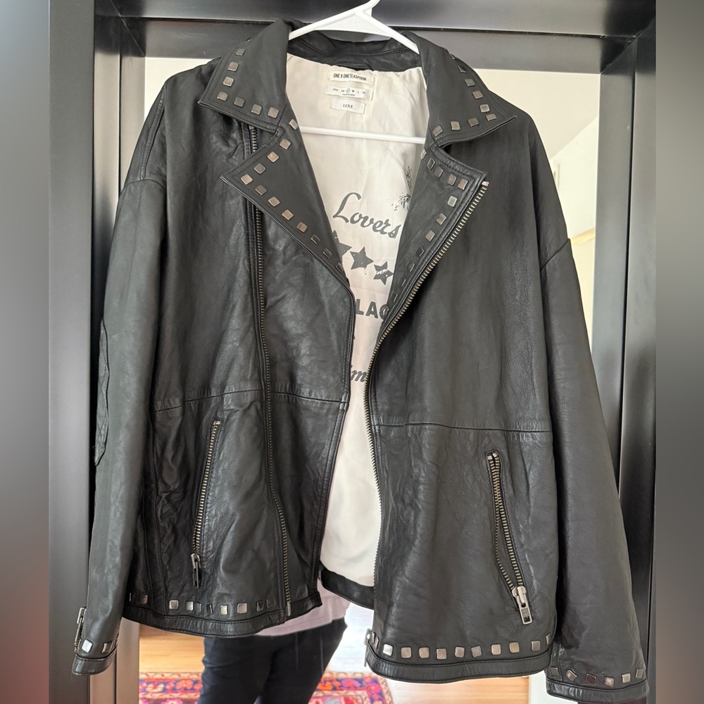One Teaspoon Luxe Leather Jacket